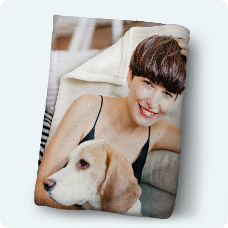 Couverture photo en molleton